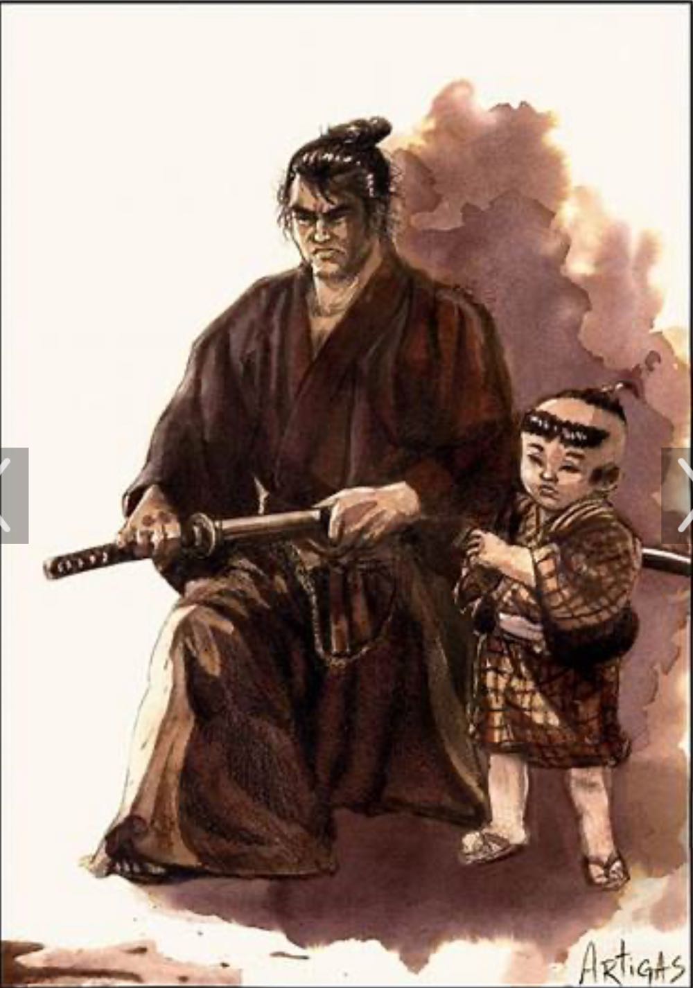 Lone Wolf And Cub - Dark Horse Comics (8 - Aug 2000) comic book collectible [Barcode 9771129337902] - Main Image 2