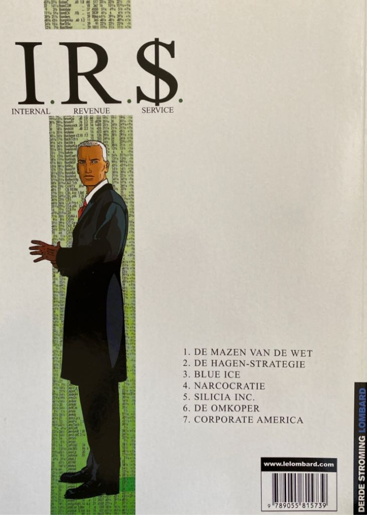 I.R.$. Corporate America - Le Lombard (7) comic book collectible [Barcode 9789055815739] - Main Image 2