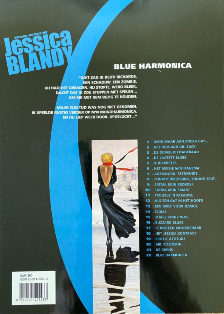 Blue harmonica - Spotlight Dupuis (22) comic book collectible [Barcode 9789031425433] - Main Image 2