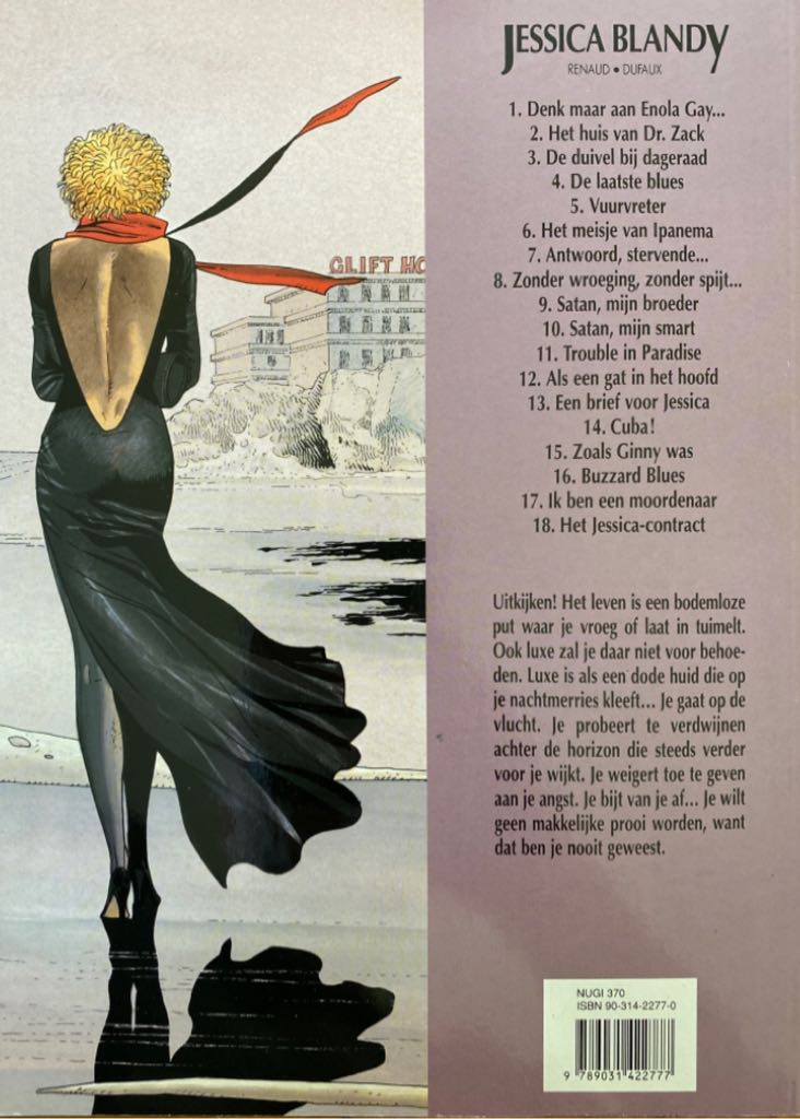 Jessica Blandy - Spotlight Dupuis (18) comic book collectible [Barcode 9789031422777] - Main Image 2