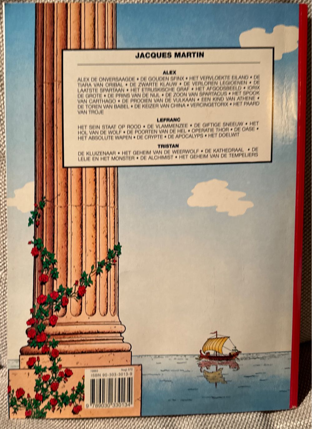 Alex 13. Het Spook Van Carthago - Casterman (13 - Sep 1977) comic book collectible - Main Image 2