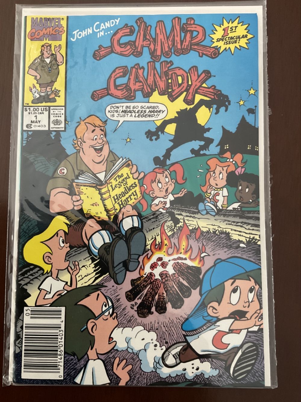 Camp Candy - Marvel Comics (1 - May 1988) comic book collectible [Barcode 071486014034] - Main Image 2