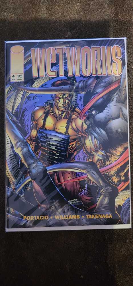 Wetworks #4 - Image Comics (4 - Nov 1994) comic book collectible [Barcode 709853046066] - Main Image 2