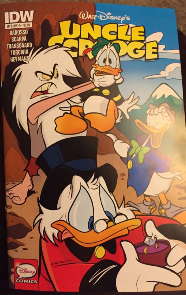 Uncle Scrooge - IDW Publishing (10) comic book collectible [Barcode 827714008395] - Main Image 1