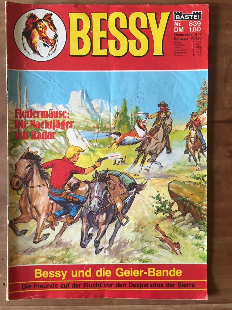 Bessy - Bastei Verlag (839) comic book collectible - Main Image 1