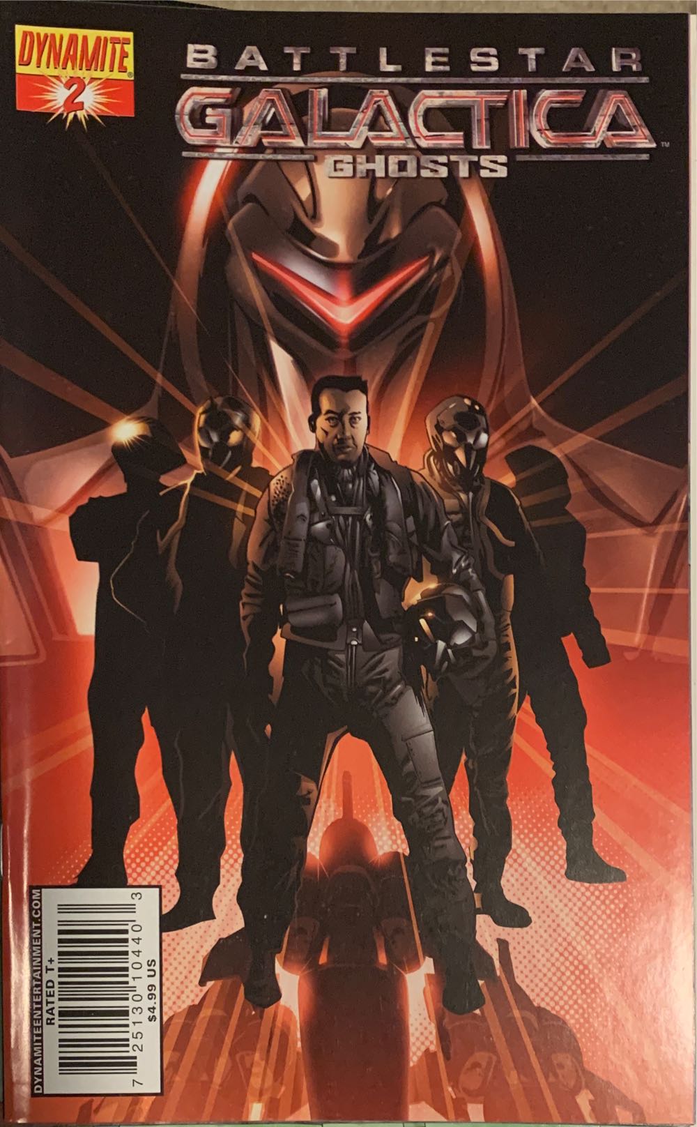 Battlestar Galatica: Ghosts - Dynamite Entertainment (2) comic book collectible [Barcode 725130104403] - Main Image 2