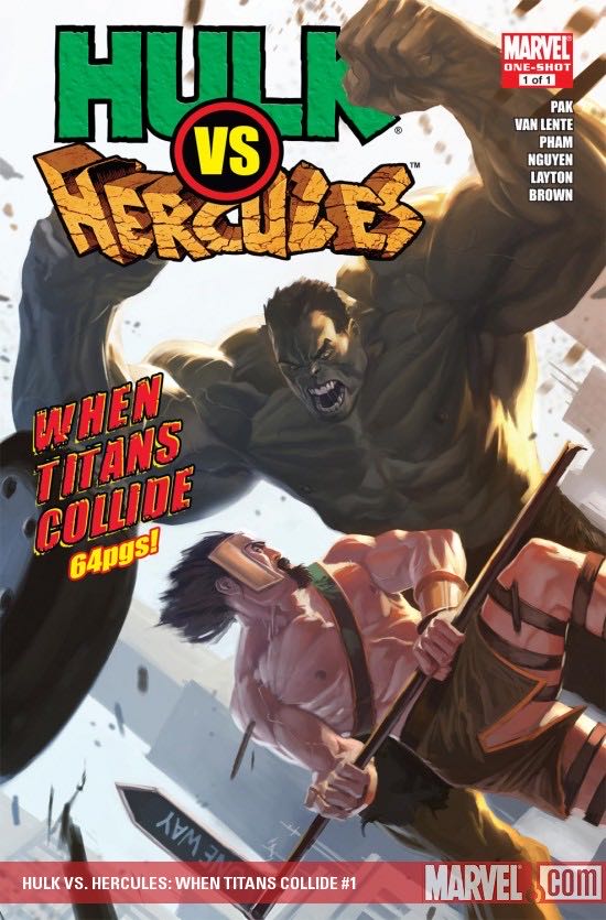 Hulk Vs Hercules: When Titans Collide - Marvel Comics (1 - Jun 2008) comic book collectible [Barcode 759606064168] - Main Image 2