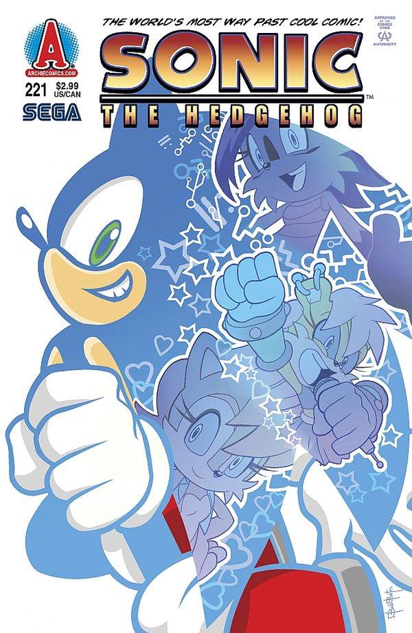 Sonic The Hedgehog - Archie Comics (221 - Mar 2011) comic book collectible [Barcode 762816469777] - Main Image 1