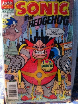 Sonic The Hedgehog - Archie Adventure Series (15 - 10/1994) comic book collectible [Barcode 009128469775] - Main Image 1