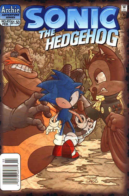 Sonic The Hedgehog (Archie) - Archie (43 - Feb 1997) comic book collectible [Barcode 76281646977704311] - Main Image 1