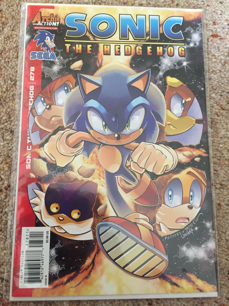 Sonic The Hedgehog - Archie (278) comic book collectible - Main Image 1