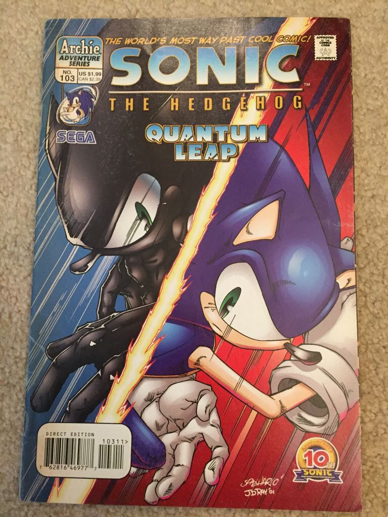 Sonic The Hedgehog  (103) comic book collectible - Main Image 1