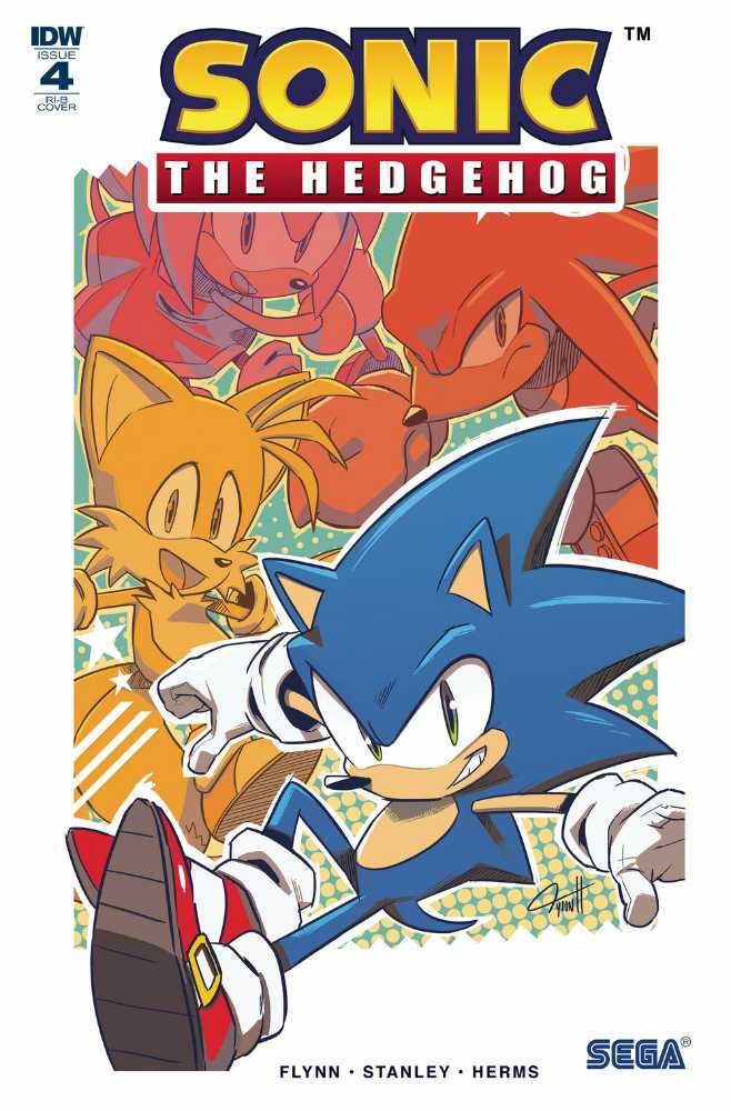 Sonic The Hedgehog - IDW (4 - Apr 2018) comic book collectible [Barcode 82771401521800411] - Main Image 4