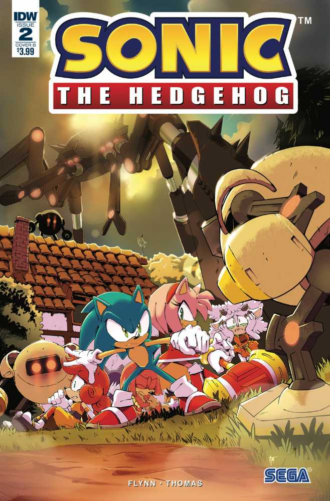 Sonic The Hedgehog #2 - IDW Publishing (2 - Apr 2018) comic book collectible - Main Image 2
