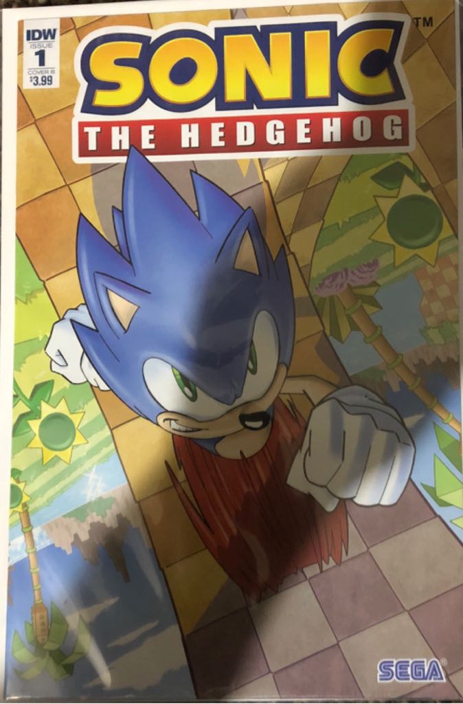 Sonic The Hedgehog - IDW (1) comic book collectible - Main Image 1