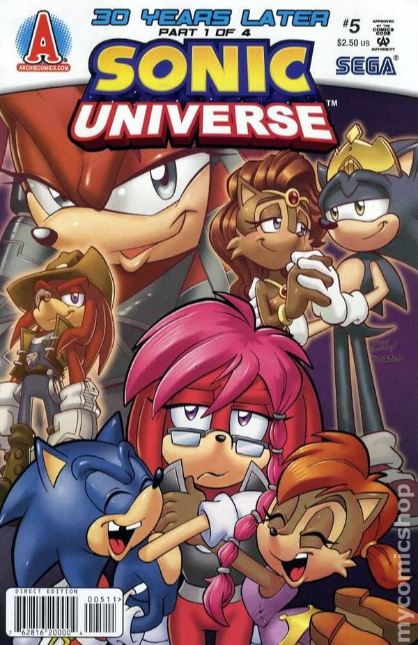 Sonic Universe - Archie Comic (5) comic book collectible [Barcode 72262746971705] - Main Image 1
