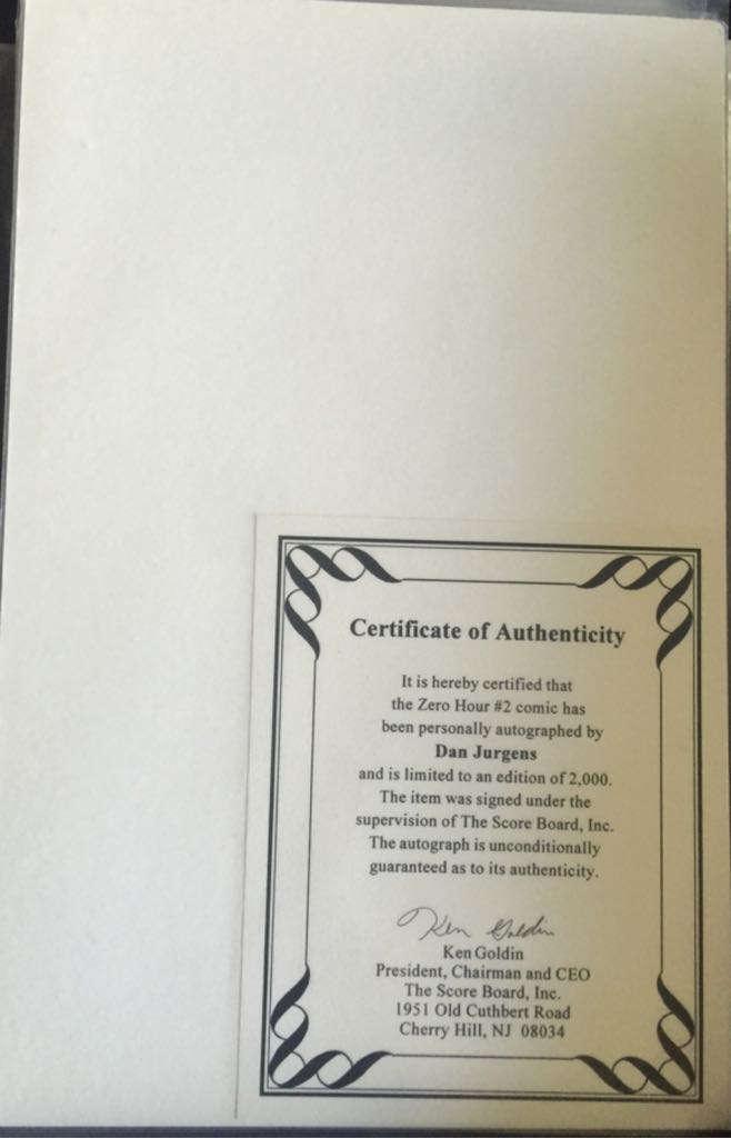 Zero Hour: Crisis In Time - DC (2 - Sep 1994) comic book collectible [Barcode 070989308541] - Main Image 2