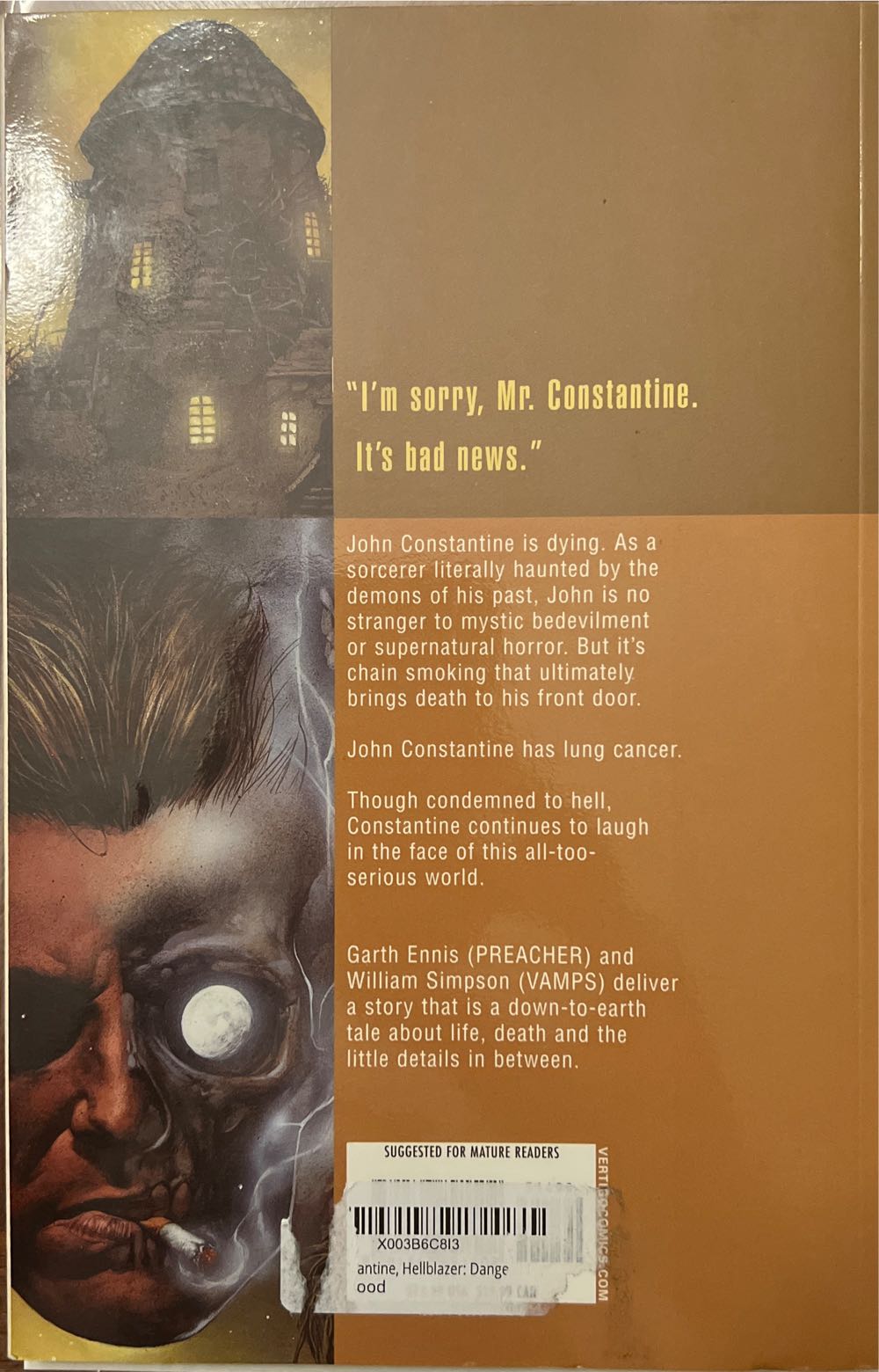 Hellblazer - Vertigo (41-46) comic book collectible [Barcode 9781563891502] - Main Image 2