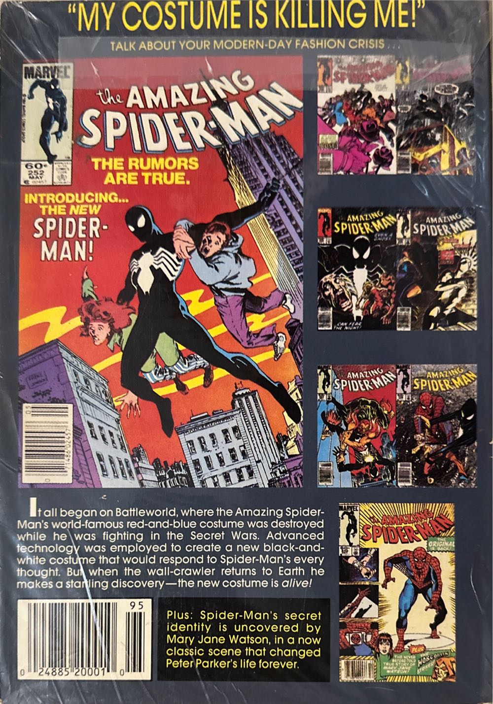 Amazing Spider-man: The Saga Of The Alien Costume - Marvel (1) comic book collectible [Barcode 024885200010] - Main Image 2