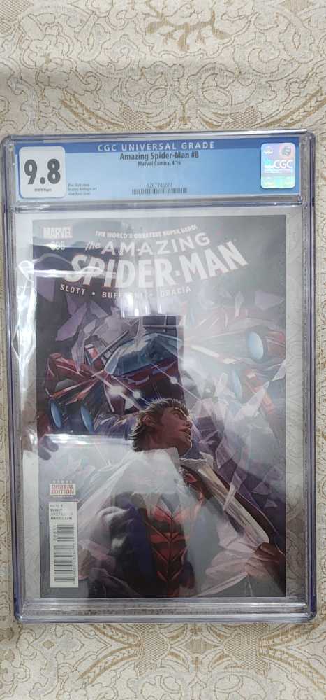 The Amazing Spider-Man - Marvel Worldwide Inc. (8 - Apr 2016) comic book collectible [Barcode 75960608297100811] - Main Image 4