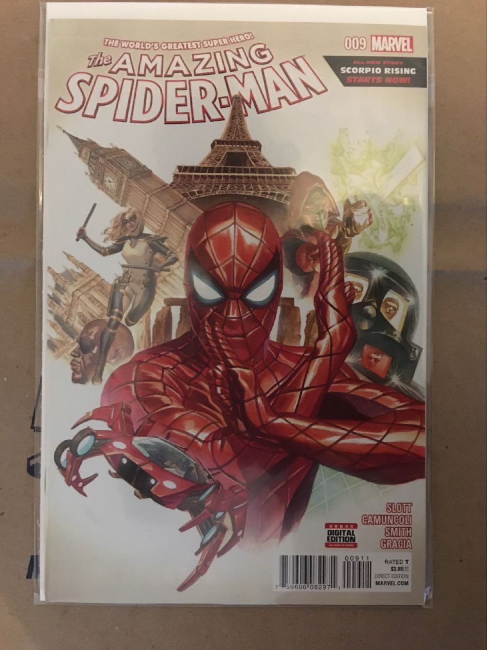 Amazing Spider-man - Marvel (765 - May 2016) comic book collectible [Barcode 75960608297100911] - Main Image 2
