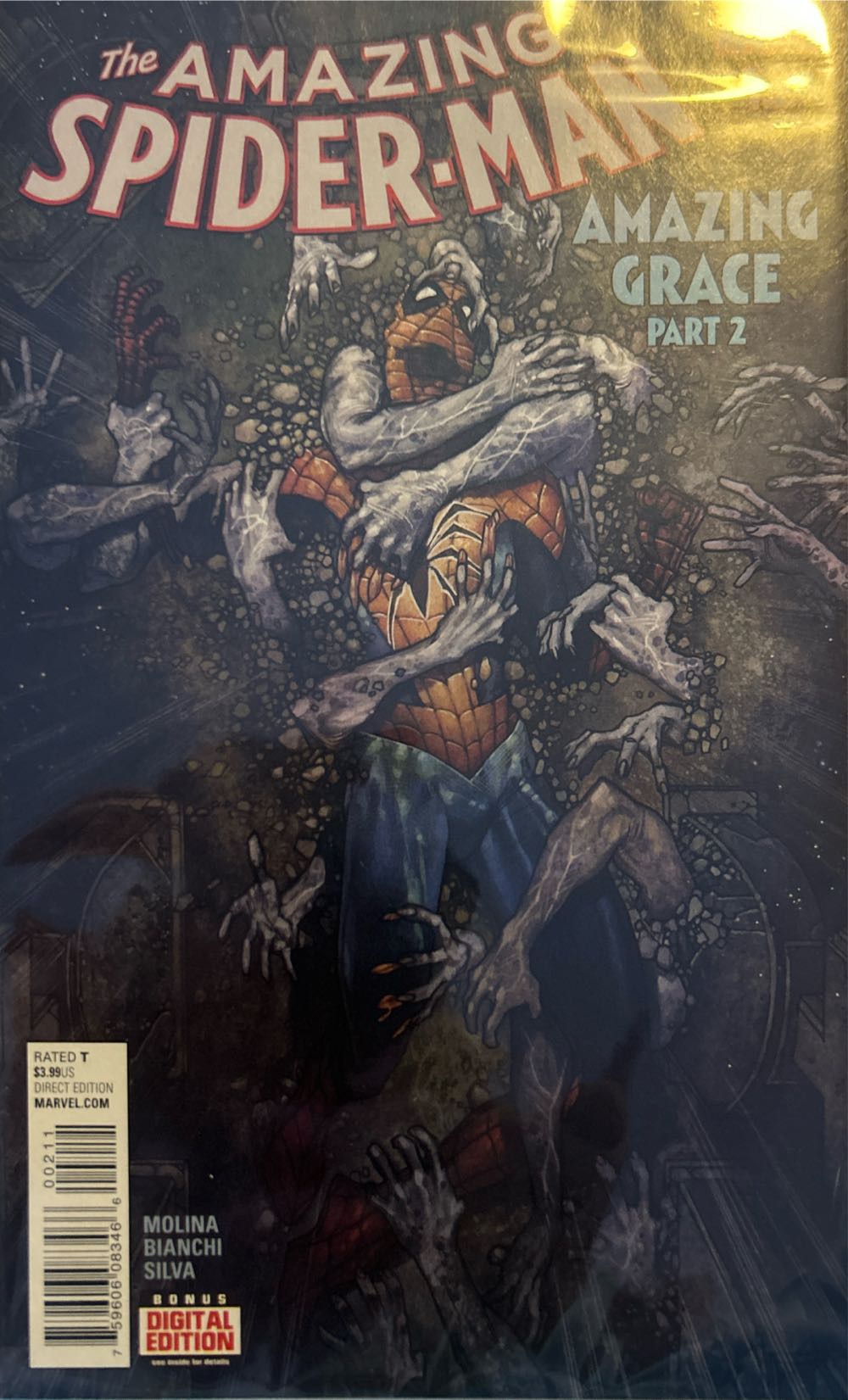 The Amazing Spider-Man - Marvel Worldwide Inc. (1.2 - Mar 2016) comic book collectible [Barcode 75960608346600211] - Main Image 2