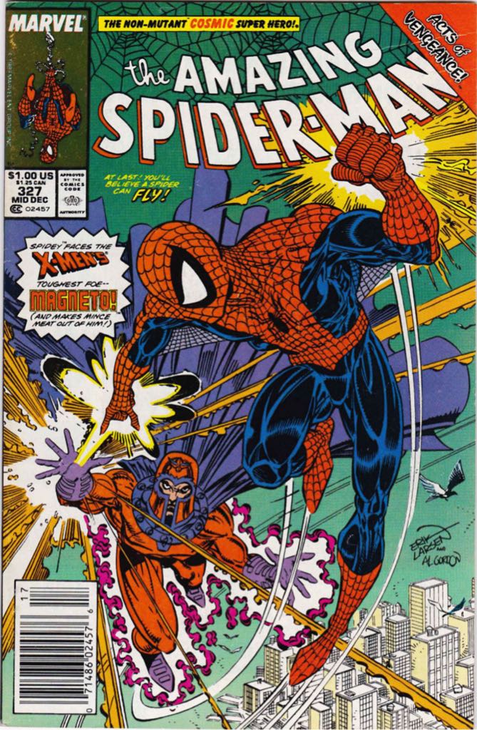 The Amazing Spider-Man #327 - Marvel Comics (327 - Dec 1989) comic book collectible [Barcode 07148602457617] - Main Image 1