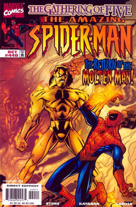 Amazing Spider-man - Marvel Comics (440 - Oct 1998) comic book collectible [Barcode 777141002457544011] - Main Image 1