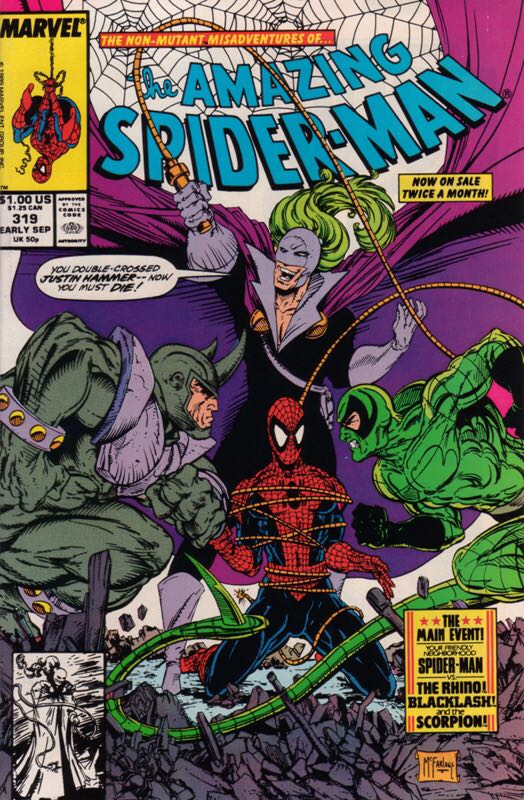 The Amazing Spider-Man - Marvel Comics (319 - Sep 1989) comic book collectible - Main Image 1