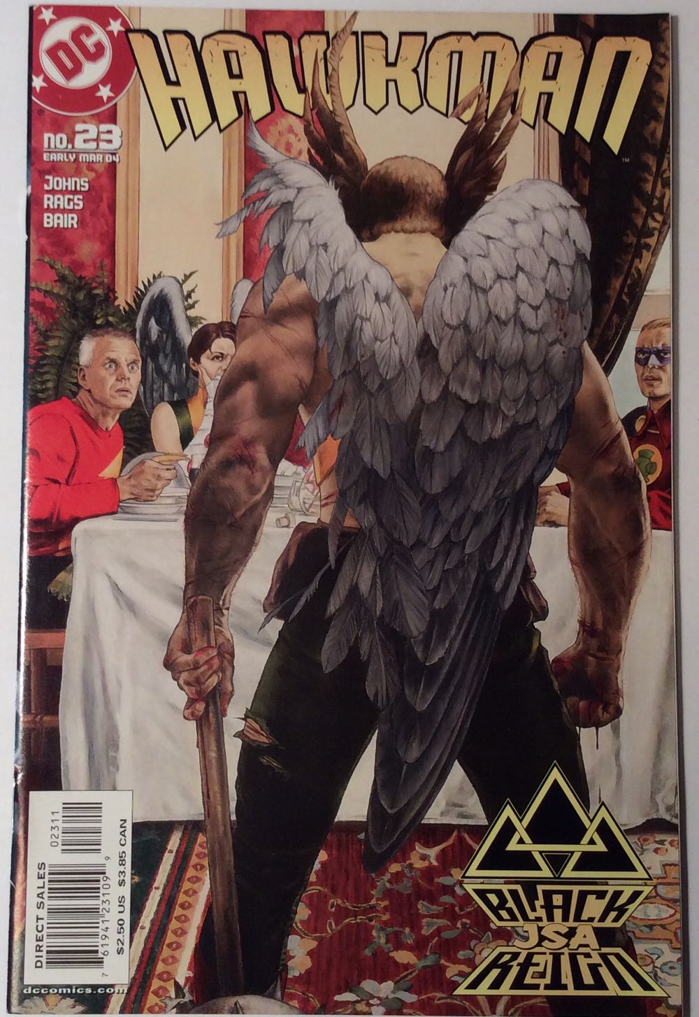 Hawkman Vol 4 - DC Comics (23 - Mar 2004) comic book collectible [Barcode 761941231099] - Main Image 2