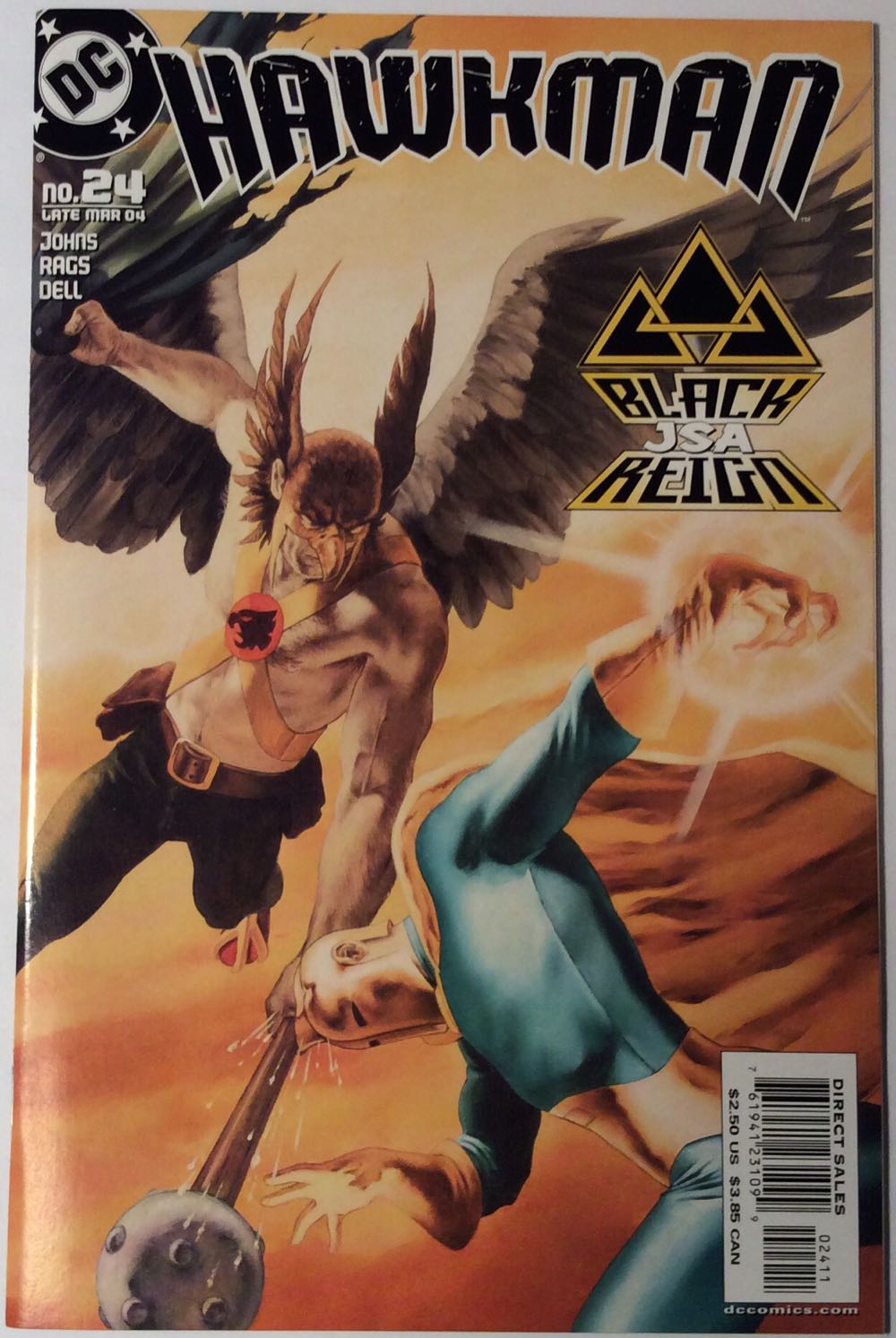 Hawkman - DC Comics (24 - Mar 2004) comic book collectible [Barcode 761941231099] - Main Image 2