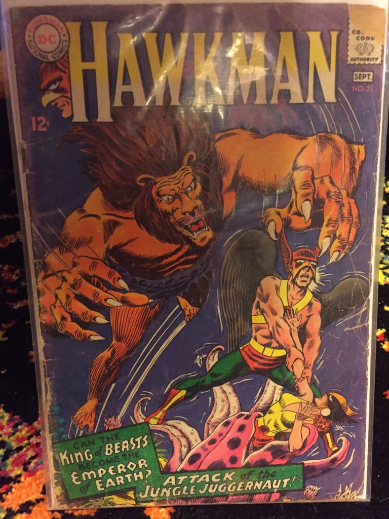 Hawkman - DC Superman National Comics (21 - Aug 1967) comic book collectible - Main Image 2