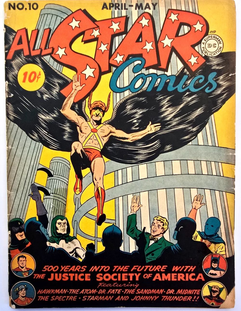 All Star Comics - DC (Detective Comics) (10) comic book collectible [Barcode 74125856665] - Main Image 2