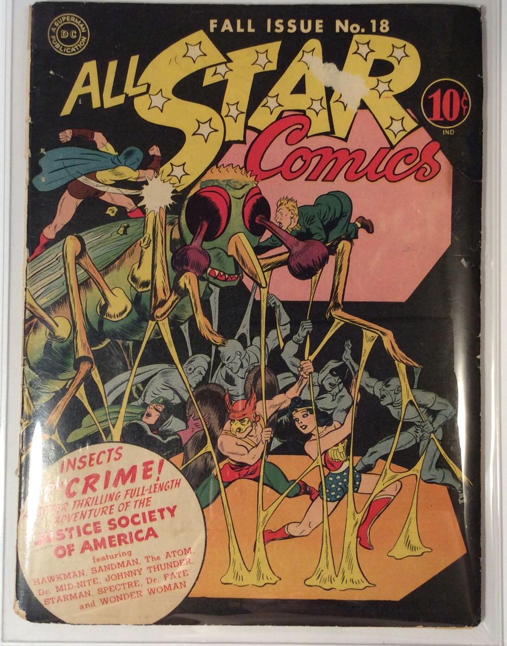 All-Star Comics - DC Comics (18 - Sep 1942) comic book collectible [Barcode 74125662236] - Main Image 2