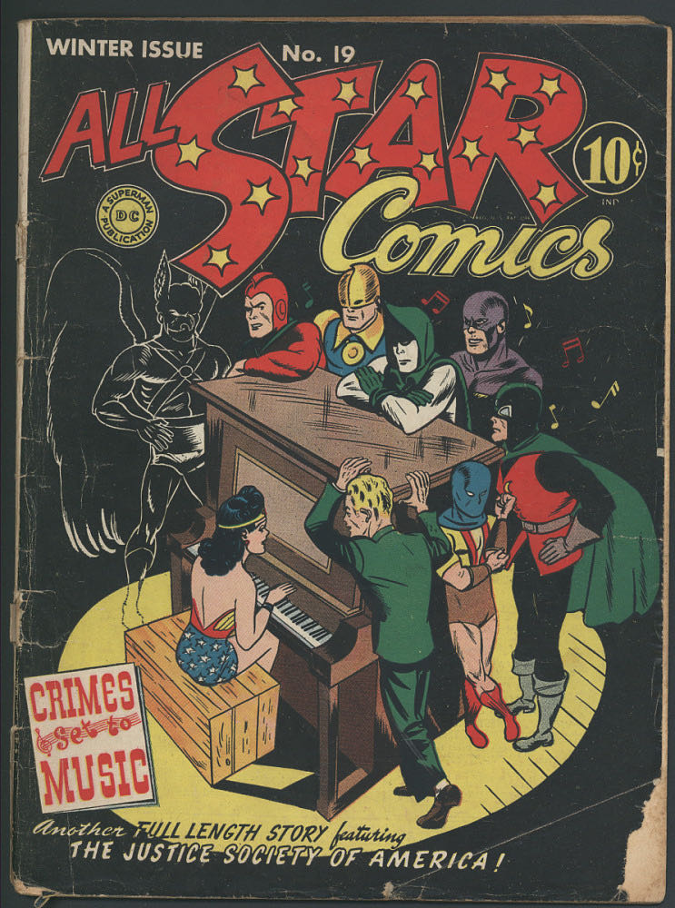 All Star Comics - DC Comics (39 - Feb 1948) comic book collectible [Barcode 741258836] - Main Image 4