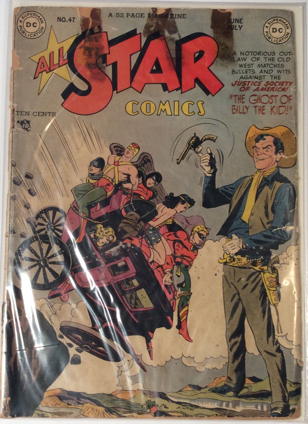 All Star Comics - DC Comics (47 - Jul 1947) comic book collectible [Barcode 741254266] - Main Image 2