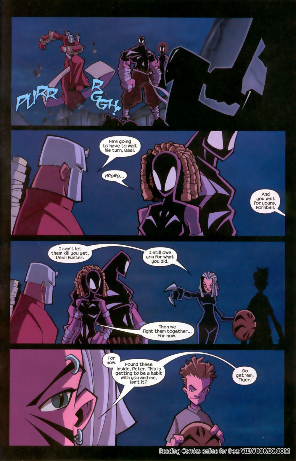 Marvel Mangaverse Spider-man: Legend Of The Spider-clan - Marvel Comics (4 - Mar 2003) comic book collectible [Barcode 759606054138] - Main Image 4