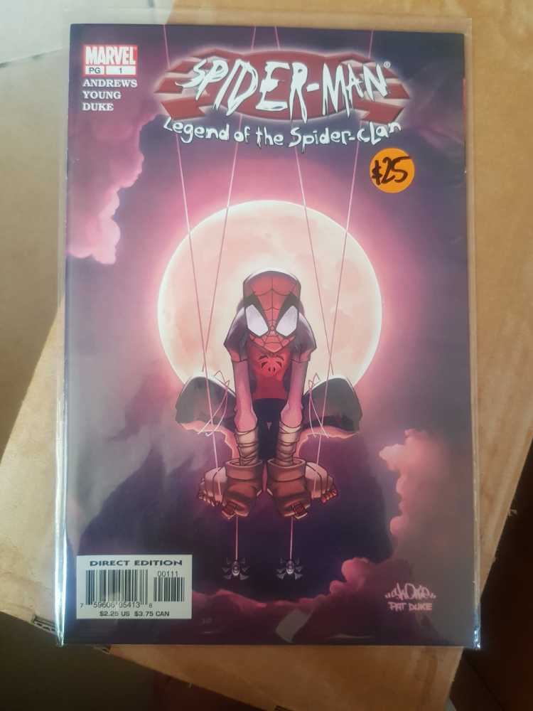 Spider-Man: Legend Of The Spider Clan - Marvel Comics (1 - Dec 2002) comic book collectible [Barcode 75960605413800111] - Main Image 2