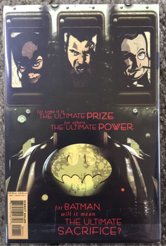 Batman: The Chalice - DC Comics (1) comic book collectible [Barcode 761941216713] - Main Image 2