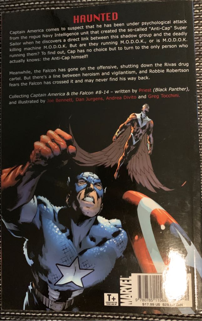 Captain America And The Falcon - Marvel Comics (2 - Apr 2004) comic book collectible [Barcode 9780785115687] - Main Image 2