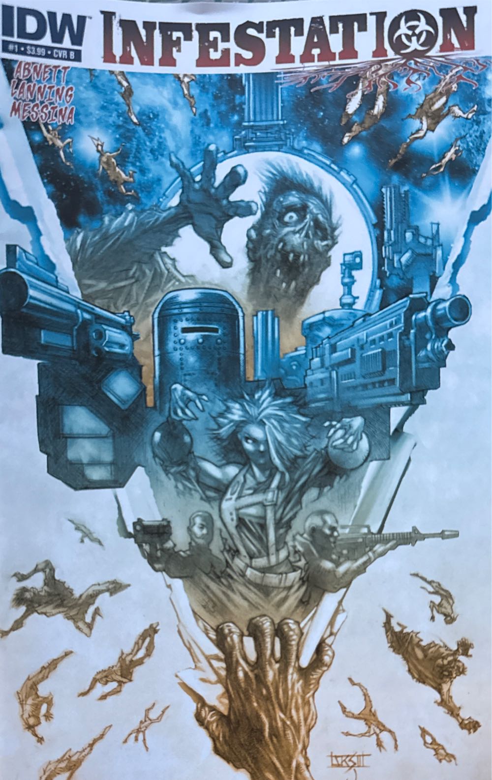 Infestation - IDW (1) comic book collectible [Barcode 82771400205800111] - Main Image 2