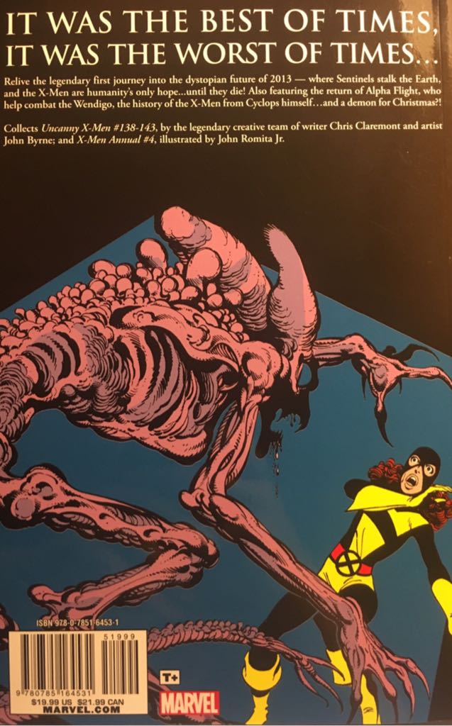 X-Men: Days Of Future Past - Marvel Comics (1 - Jul 2011) comic book collectible [Barcode 9780785164531] - Main Image 2