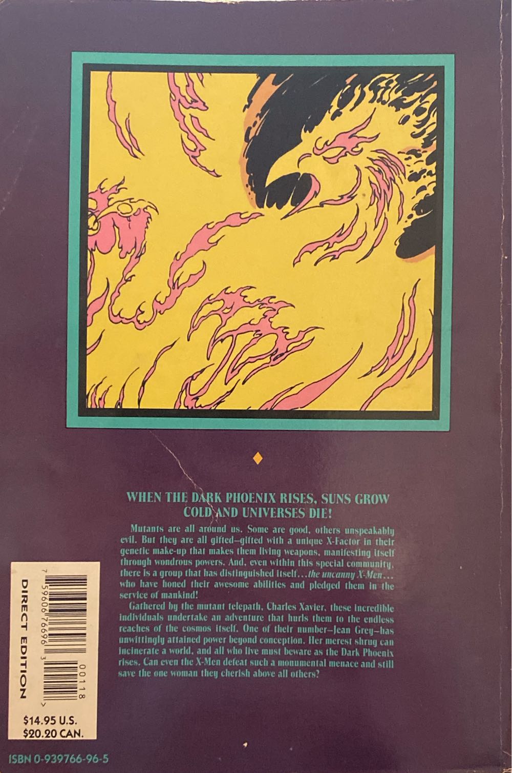 X-Men: The Dark Phoenix Saga TPB - Marvel Comics (129 - May 1984) comic book collectible [Barcode 759606766963] - Main Image 2