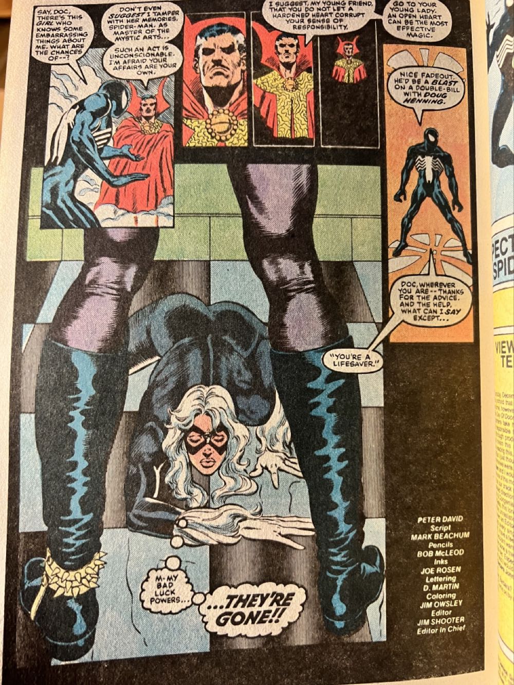 Peter Parker, The Spectacular Spider-man - Marvel Comics (115 - Jun 1986) comic book collectible [Barcode 071486021995] - Main Image 4