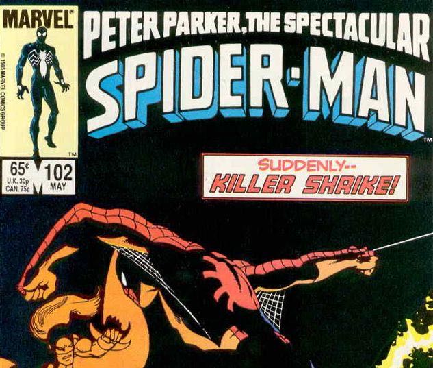 Peter Parker, The Spectacular Spider-man - Marvel Comics (102 - May 1985) comic book collectible [Barcode 071486021995] - Main Image 3
