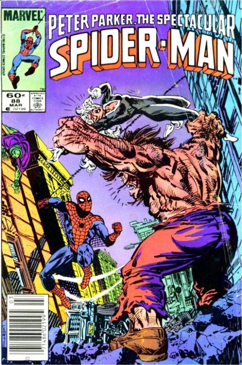 Peter Parker, The Spectacular Spider-man - Marvel Comics Group (88 - Mar 1984) comic book collectible [Barcode 071486021995] - Main Image 1