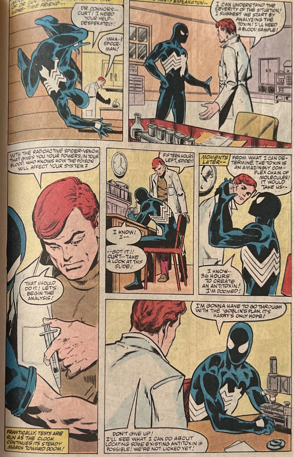 Peter Parker, The Spectacular Spider-man - Marvel Comics (130 - Sep 1987) comic book collectible [Barcode 071486021995] - Main Image 4