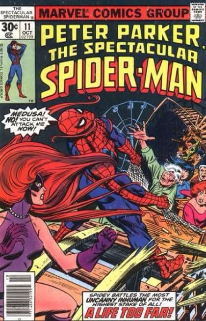 Spectacular Spider-Man, The - Marvel Comics Group (11 - Oct 1977) comic book collectible [Barcode 071486021995] - Main Image 1