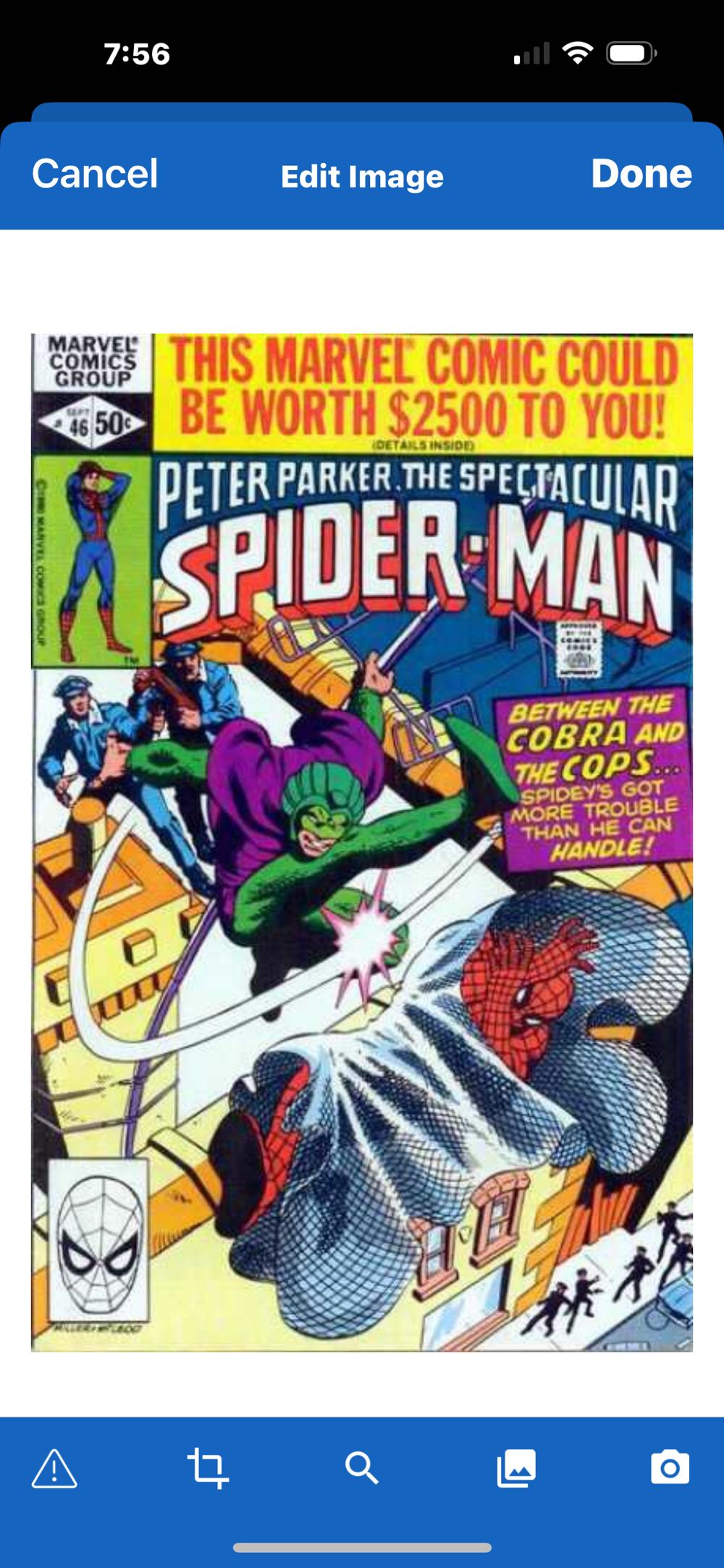 Peter Parker, The Spectacular Spider-man - Marvel Comics Group (46 - Sep 1980) comic book collectible [Barcode 759606042784] - Main Image 2