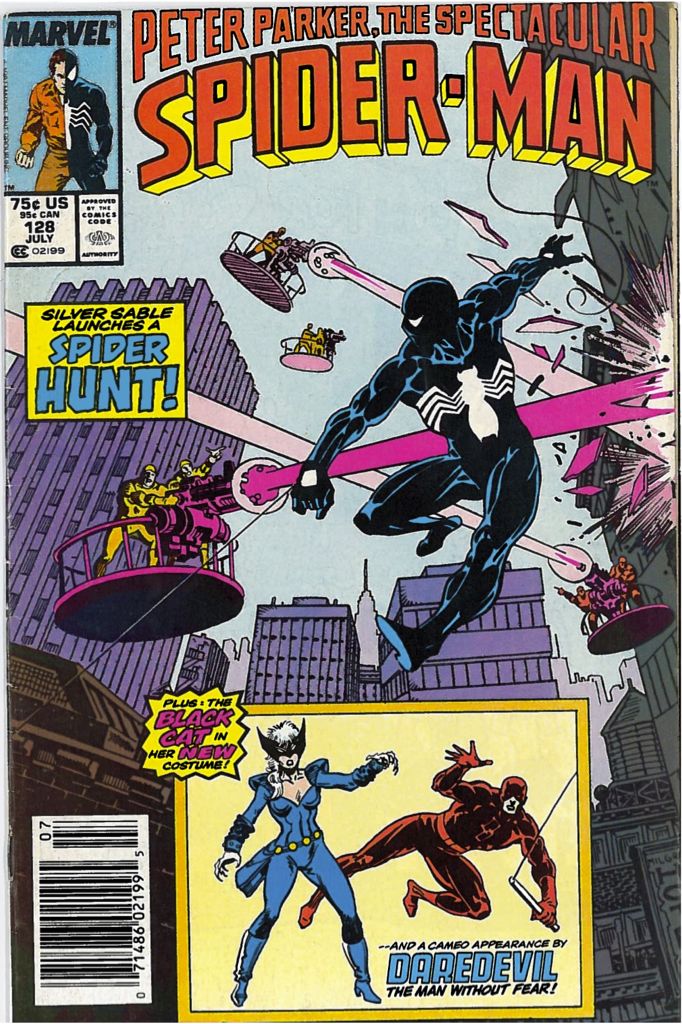 Peter Parker, The Spectacular Spider-man - Marvel Comics (129 - Jul 1987) comic book collectible [Barcode 071486021995] - Main Image 1